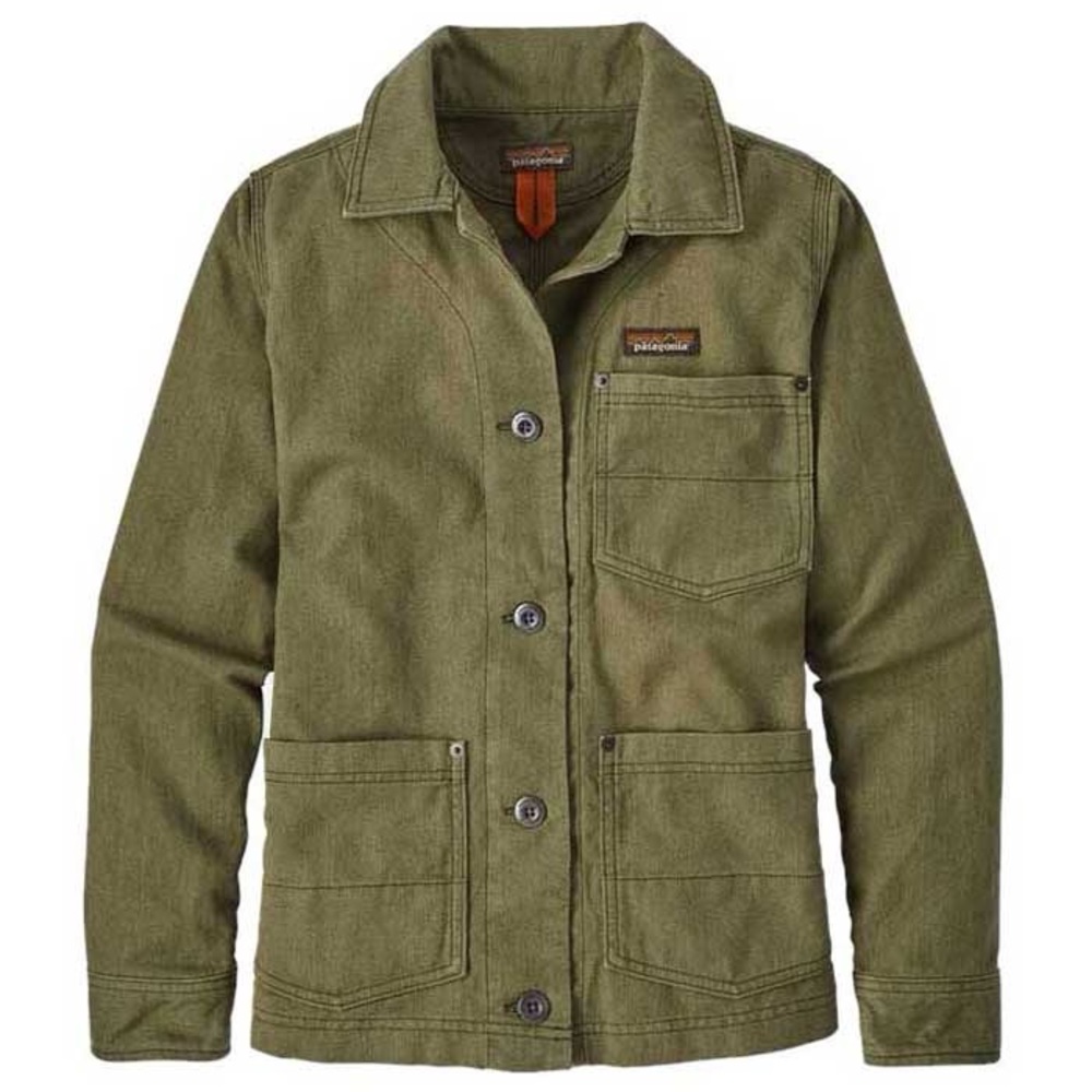 Patagonia Women’s Fatigue Green All Season Hemp Canvas Chore Coat